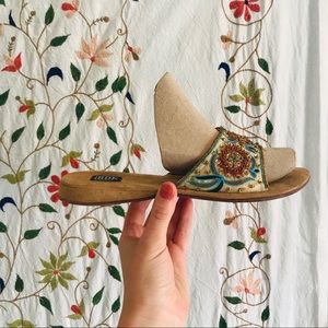 Vintage Beaded Detail Flats